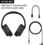 Sony WH-CH720N Noise Canceling Wireless Headphones Bluetooth Over The Ear Headset with Microphone and Alexa Built-in, White New