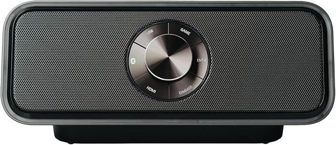 PIONEER,Desktop Gaming Speaker,Sound TECTOR,Compact Front Speaker with LED Sound Sensing Meter,PC,PS5/PS4,Switch,USB, HDMI, Bluetooth,Speakers 5.1ch/7.1ch Surround, TQ-FG3000