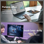 Mouse Pad for Excel Shortcuts – Small Excel Spreadsheet Cheat Sheet Desk Pad – 11.8"x9.8" Portable Computer Mousepad – Gaming, Office, Waterproof, Non-Slip, Stitched Edges