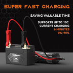 DKL9 450A LiFePO4 Motorcycle Lithium Battery, 12V 3Ah Powersports Battery, Compatible Jet Ski, Quad, Scooter, Generator Battery, Snowmobile