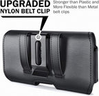 DeBin Holster for Samsung Galaxy Ultra Models s25 s24 s23 s22 s21, Note 20, A13, A32, A02s A03s, A12 A11 A71 A13 Cell Phone Belt Holder Clip Case Pouch Cover (Fits Protective Case on) Black