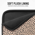 Vandel MacBook Air 13 inch Laptop Sleeve, Fits 13-13.3 inch Laptops: Neoprene MacBook Air & Pro Case, Chromebook, HP Soft Cover | Thin Computer Carrying Bag, Cheetah Mac (M1 & M2) Pouch