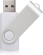 Aiibe 10 Pack 128GB Flash Drive USB Drive Thumb Drives USB 2.0 Memory Stick Jump Drives 128GB USB Flash Drive Bulk (10 Mixed Colors: Black Blue Red Green Orange White Yellow Pink Purple Silver)