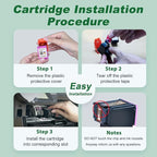 MYTONER 67 Ink Remanufactured Ink Cartridge Combo Pack Replacement for HP 67 Ink 67XL for DeskJet 2755e 2755 2700e 2700 2734e 4155e Envy 6055e 6400 6000 Envy Pro 6458 6452 Printer (2 Pack)