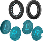 Qc35 Replacement Ear Pads for Bose - QC35,QC45,QC35ii Replacement Earpads Cushion - Compatible with Quiet Comfort35,QC25,QC35ii,QC15,AE2,AE2i-Comfortable & Durable (Blue)