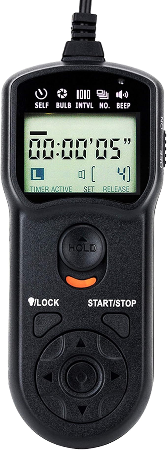 JJC Intervalometer Timer Remote Shutter Release Time Lapse for Nikon D750 D780 Z7 Z7II Z6 Z6II Z6III Z5 P1100 D7200 D7500 D7100 D7000 D5600 D5500 D5300 D5200 D5100 D3300 D3200 D610 D600 & More Camera