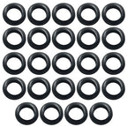 24 Pcs Rubber Grommets, 3/4" Inside Diameter 7/8" Drill Hole Rubber Wire Grommets for Wire, Firewall, Cables, Plugs