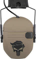 Walker's Razor Slim Ultra Low Profile Compact Design Adjustable Range Shooting Hunting Hearing Protection Electronic Earmuffs