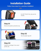 275XL 276XL Ink Cartridge 2-Pack Replacement for Canon PG-275XL CL-276XL 275 276 Ink Cartridges Combo Compatible PIXMA TS3520 TS3522 TS3500 TR4720 TR4722 TR4700 Printer Inkjet All-in-one Color Black