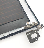 Replacement LCD Back Cover Rear Top Lid with Hinges for Dell Latitude 15 3520 E3520 Series Laptop,New Dell Latitude 3520 Back Cover and Hinge P/N: 17XCF 017XCF Black