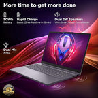 Lenovo Laptop Computer for Home Student Business, IdeaPad Slim 3, Intel i7-13620H (Beat Ultra 7 255U), 16GB DDR5 RAM, 512GB PCIe SSD, 16" FHD+, WiFi 6, Type-C, HDMI, Luna Grey, Windows 11 Pro, Wendbo