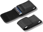 Cell Phone Holster for iPhone 16,16 Pro,16e,15,15 Pro,14,14 Pro 13,13 Pro 12,12 Pro,11 Galaxy S25 S24 S23 S22 Case with Belt Clip Phone Belt Holder Carrying Pouch Cover (Fits Otterbox Case on Case on)