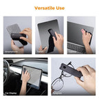 K&F Concept Touchscreen Screen Cleaner Kit 2 Pcs, for TV, Laptop, PC,Phone, Tablet and Car Screen Cleaner, Two in One Spray and Microfiber Cloth(Grey&Pink)