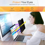 Magnetic Privacy Screen MacBook Air 13 Inch(2018-2021, M1), Removable Anti Blue Light Glare Filter Screen Protector with Camera Cover for Mac air 13''