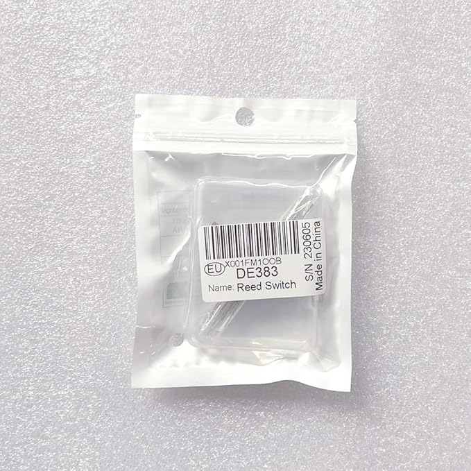 20pcs Glass Reed Switch Reed Contact Normally Open (N/O) Magnetic Induction Switch (2mm×14mm) with 20pcs Multi-Use Magnetic Sheet