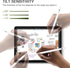 Stylus Pen for iPad 2018-2025, Fast Charging Magnetic Pencil (1st Generation) with Tilt Sensitivity & Palm Rejection for iPad Air 3/4/5/M2/M3, iPad mini 5/6, iPad 6/7/8/9/10/11, iPad Pro 11"/12.9"/M4