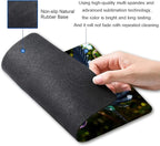 Hokafenle Hummingbird Mouse Mat - Square Waterproof Non-Slip Rubber Base Mouse Pad for Office & Home Laptop