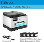 HP OfficeJet Pro 9135e All-in-One Printer, Color, Printer-for-Small Medium Business, Print, Copy, scan, fax, wireless. 3 month Instant Ink trial included ; Two-Sided Printing; Two-Side