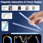 Stylus Pen for iPad (2018-2025),20 Mins Fast Charge for Pad Pencil with Tilt Sensitivity & Palm Rejection,Compatible with iPad 6/7/8/9/10/A16, Air3/4/5/M2/M3, Mini5/6, Pro 11"/12.9"/M4,Blue