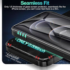 3 Pack Flexible Film Screen Protector for iPhone 12 Pro Max, Non-breakable Soft TPU Hydrogel Film for iPhone 12 Pro Max Screen Protector Film (NOT Glass)