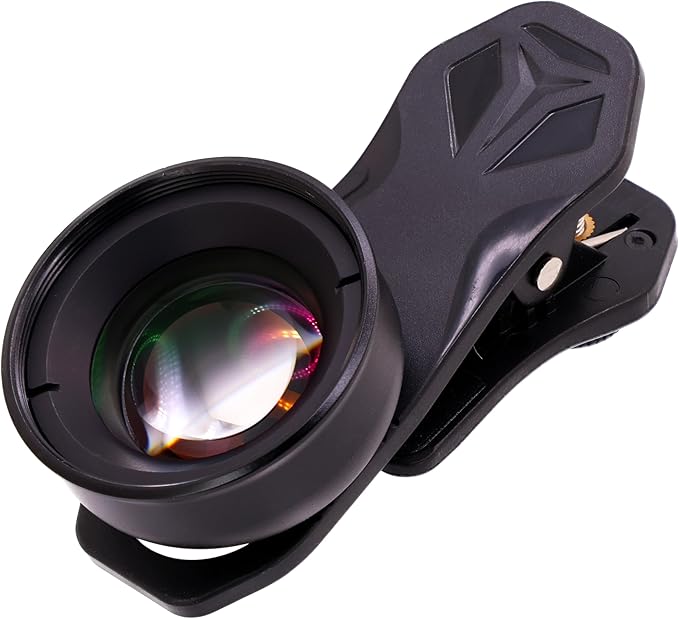 LensXpert® Professional Smartphone 100MM Macro Lens for Long Distance Shooting Smartphone 4K HD Phone Camera Lens No Distortion Blurry Background Compatible with iPhone 11/XS/XS Max/XR/X/8/8 Plus, Pix
