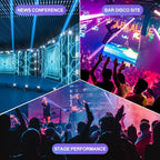 DJ Light Stand Heavy Duty Par Can Tripod T-Bar Stage Lights Stand Adjustable 39-70 Inch DJ Lighting Tripod Mount