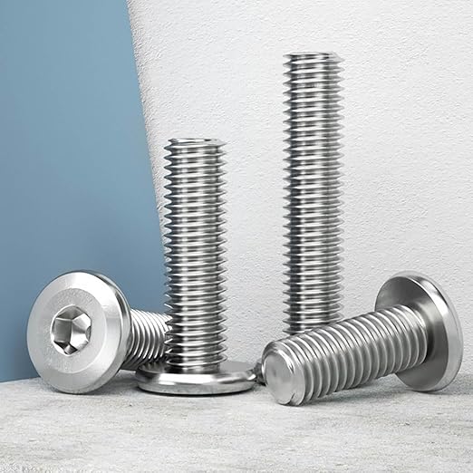 1/4-20 x 1-3/4" (20 Pack) Flat Head Hex Socket Cap Screws Bolts, 304 Stainless Steel 18-8, Hex Drive, Bright Finish, Fully Machine Thread