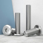 1/4-20 x 1-3/4" (20 Pack) Flat Head Hex Socket Cap Screws Bolts, 304 Stainless Steel 18-8, Hex Drive, Bright Finish, Fully Machine Thread