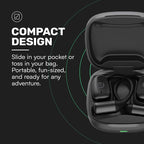Raycon Essential Open Earbuds – True Wireless Open Ear Bluetooth 6.0 Headphones, Ultra-Lightweight, Comfort Hook Design, IPX5 Water Resistant, 36 Hours of Battery Life (Black)