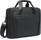 15-16 Inch Laptop Shoulder Bag Business Briefcase Water Resistant Computer Messenger Bags Compatible with MacBook Pro 16, MacBook Air 15 M4, HP, Dell, ASUS Notebook, Black