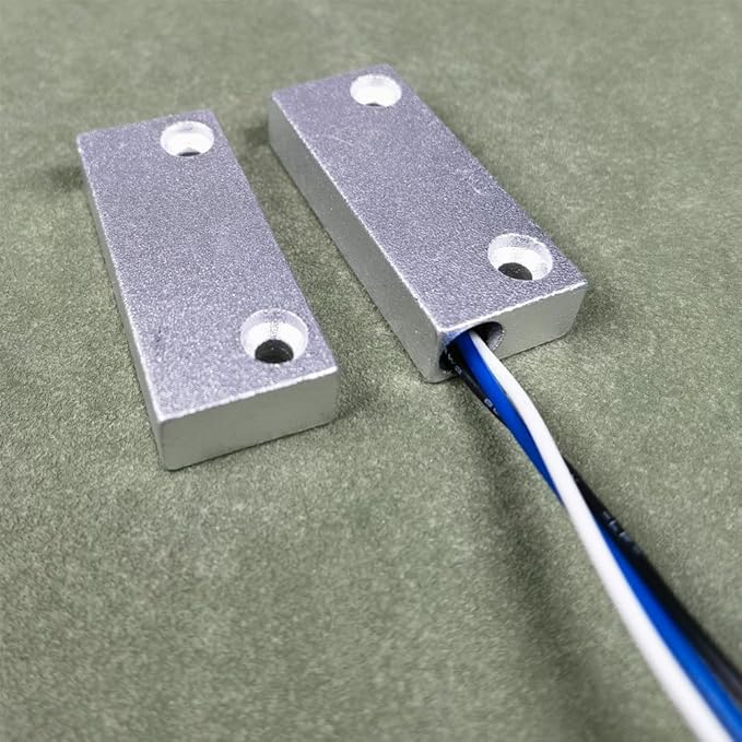 Rolling Door Contact Magnetic Reed Switch Alarm with 3 Wires for N.O./N.C. Applications MC-52