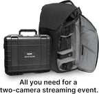 Osee GoStream Deck All in One Pro Live Streaming Multi Camera Video Mixer Switcher Recorder Player Kit 4 HDMI in USB-C I/O with 14 Inch Monitor Built-in DC-to-Type C Cable NDI(Optional) Upgradable