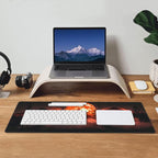 Extended Gaming Mouse Pad, Large Desk Mat XL Anime Mouse Pad Waterproof with Stitched Edges, Non-Slip Desktop Pad for Home and Office, Level Up Your 31.5x11.8 Inch (Roaring Flame)