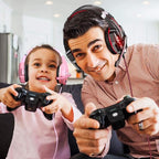 BENGOO Stereo Pro Gaming Headset for PS4, PC, Xbox One Controller, Noise Cancelling Over Ear Headphones with Mic, LED Light, Bass Surround, Soft Memory Earmuffs for Laptop Mac Wii Accessory Kits