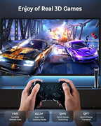 8K HDMI Cable 1 ft 2Pack, 48Gbps High Speed HDMI 2.1 Cable, Braided HDMI Cable 2.1 8K 60Hz 4K 120Hz Support for HDR eARC HDCP 2.2/2.3, HDMI Cord Compatible with HDTV, Laptop, Monitor, PC