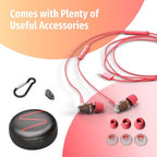 Symphonized Premium Wooden iPhone Earphones Wired (USB C) Deep Bass Sound, 3D Sound, Microphone Volume Control, 90% Noise Cancelling for Type C Devices. Earphones for iPhone 15 to 16 & Android