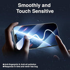 SMARTDEVIL 2+2Pack Privacy Screen Protector for iPhone 14 with Camera Lens Protector,Shatterproof Tempered Glass [True 28°Anti Spy] [9H Hardness] [Automatic Dust-Elimination Install] [Bubble Free]