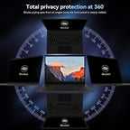 360° Laptop Privacy Screen 16 Inch for 16:10 Computer, 16" Monitor 4 Way Privacy Anti Glare Protector Blue Light Filter Shield Film Compatible with Lenovo/Hp/Dell/Acer/Asus/Thinkpad/Envy/Toshiba