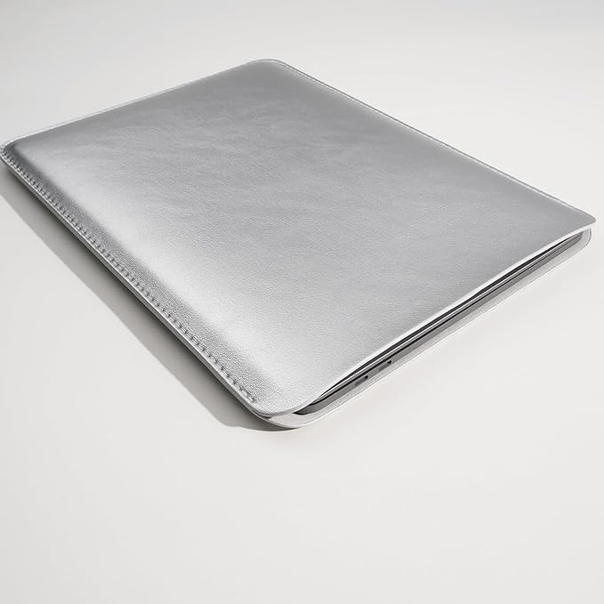 Laptop Sleeve 15 Inch 16Inch Compatible with MacBook Pro 16 A2991 M3 A2780 A2485 A2141 MacBook Pro Retina 15 Color Silver