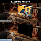 [2-Pack] 25 Inch Computer Privacy Screen Filter for 16:9 Widescreen Monitor, Removable Eye Protection Anti Glare Blue Light Filter Privacy Shield, Anti Scratch Anti Spy Screen Protector Film 25 In