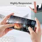 ESR 3 Pack for iPhone 14 Pro Max Screen Protector, [9H Hardness] [Military Grade Shatterproof] Tempered Glass Film with Easy Installation Tool, HD Clear, Scratch Resistant