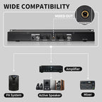 Wireless Microphone System, 4-Channel UHF Wireless Mic, Fixed Frequency Metal Cordless Mic with 4 Handheld Dynamic Microphones, 200ft Range, Mics for Singing, Church (4 Handheld)