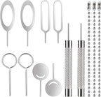 13 Pcs Sim Card Removal Tool Sim Card Tool Sim Ejector Tool iPhone Sim Card Removal Tool Sim Eject Tool Smooth and Burr-Free for All Cell Phones