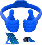 Honsky Thumbs Up Portable Monitor Stand, Universal Tablet Display Holder for Desktop and Desk, Cute Blue