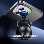 UniqueMe 3 Packs Compatible for iPhone 13 Pro Max/iPhone 13 Pro Camera Lens Protector Acrylic [Not Glass],[Case Friendly][Scratch-Resistant][Night Shooting Mode]-Glitter Colorful