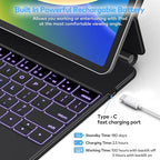 Keyboard Case for iPad Air 11-inch (M3 2025 / M2 2024) & iPad Pro 11 inch(1st/2nd/3rd/4th Generation) – Magic-Style Magnetic Keyboard Case with Multi-Touch Trackpad for 10.9” iPad Air 4th/5th Gen.