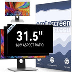 [2-Pack] 31.5 Inch Computer Privacy Screen Filter for 16:9 Widescreen Monitor, Removable Eye Protection Anti Glare Blue Light Filter Privacy Shield, Anti Spy Screen Protector Film 31.5 In