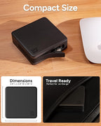 ZAGG 4-Port Hub - Versatile USB-C PD, USB-A HDMI Adapter, High-Speed Charging & 4K Display Support, Compact for Travel, Compatible with Windows, macOS, iPadOS, ChromeOS, Android