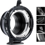 VILTROX PL-E Lens Adapter, Lens Converter Ring Camera Lens Mount Adapter Ring Compatible with PL Lens to Sony E/NEX Mount Cameras A7S3/FS7/5/FX9 /A7R4/R3/a Series/Nex Series