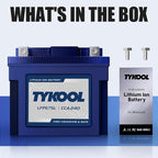 YTZ7S / YTX7L,12V 4Ah 240CCA LiFePO4 Motorcycle Battery, Powersports Battery for Honda KTM Yamaha Harely, Lithium Battery,For ATV, UTV, Scooter,Snowmobile, Motocross, Lawn Mower, Jet Ski, Motorboat